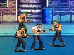 Jwèt Beat Em Up Street Fight 2d sou entènèt