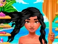 Permainan Polynesian Princess Real Haircuts secara online