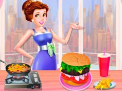 Dede Burger Fun — jogo online grátis