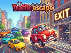 Permainan Traffic escape 1 talian