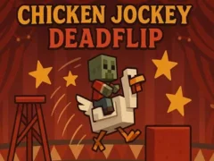 Chicken Jockey Deadflip — bezplatná online hra