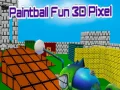 Paintball Fun 3D Pixel — free online game