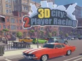 3D City: 2 Player Racing — free online game
