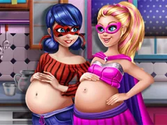 Hero Dolls Pregnant BFFs — jogo online grátis