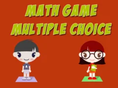 Math Game Multiple Choice — free online game