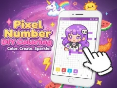 Pixel Number  DIY Coloring — free online game