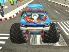 Permainan Monster Truck City Parking talian