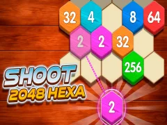 Leikur Shoot 2048 Hexa á netinu