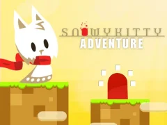 Mchezo Snowy Kitty Adventure online