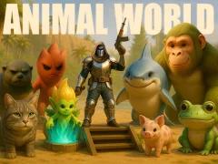 Animal World — безплатна онлайн игра