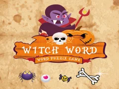 खेल Witch Word Halloween Puzzel Game ऑनलाइन