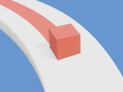 Color Line 3D — free online game