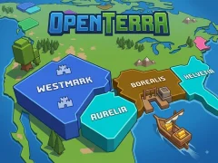 Peli OpenTerra verkossa