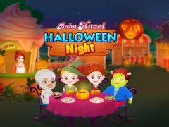 Baby Hazel Halloween Night — bezmaksas tiešsaistes spēle