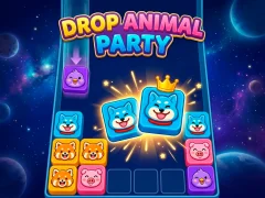 Drop Animal Party — free online game