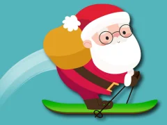 Avalanche Santa Ski Xmas — free online game