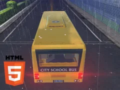 Cluiche Bus School Driving 2023 ar líne