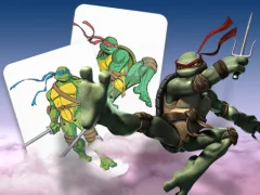 Jeu Ninja Turtles Memory card Match en ligne