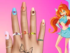 Cluiche Winx Nail Makeover ar líne