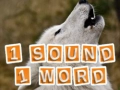 1 Sound 1 Word — 무료 온라인 게임