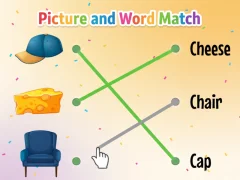 Гаме Picture and Word Match онлајн