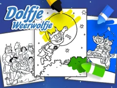 Coloring Alfie The Werewolf — free online game