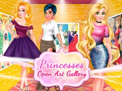 Princesses Open Art Gallery — free online game