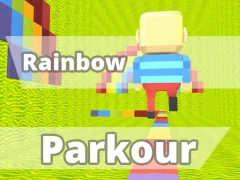 Kogama Rainbow Parkour — free online game