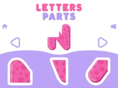 Trò chơi Letters Parts trực tuyến