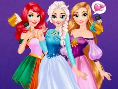 Laro Disney Princesses Rainbow Dresses online