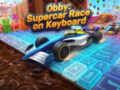 Obby: Supercar Race on Keyboard — free online game