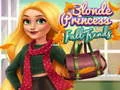 Blonde Princess Fall Trends — free online game