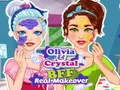 Crystal and Olivia BFF Real Makeover — free online game