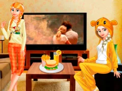 Permainan Princesses Movie Evening secara online