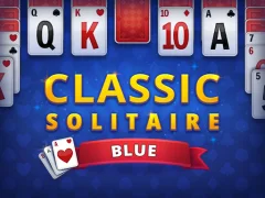 Classic Solitaire Blue — free online game