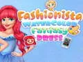 Permainan Fashionista Watercolor Fantasy Dress secara online
