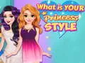 What Is Your Princess Style — ücretsiz çevrimiçi oyun