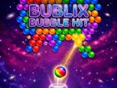 Bublix: Bubble Hit — nemokamas žaidimas internete