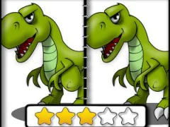 Dinosaur Spot the Difference — free online game