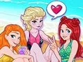 Permainan Princess Beach Party secara online