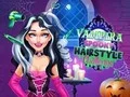 Trò chơi Vampira Spooky Hairstyle Challenge trực tuyến