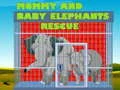 Mommy And Baby Elephants Rescue — free online game