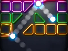 Gêm Neon Bricks ar-lein