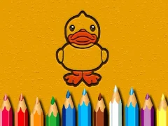 Игра Back To School: Ducks Coloring Book онлајн