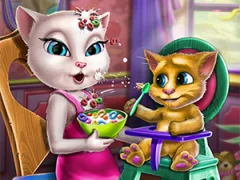 Trò chơi Angela Toddler Feed trực tuyến