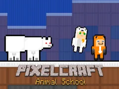 PixelCraft Animal School — free online game