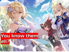 Genshin Impact (Part 1) - Test - Characters — nemokamas žaidimas internete