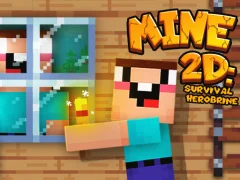Mine 2D Survival Herobrine — 무료 온라인 게임