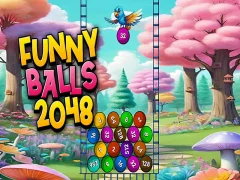 Funny Balls 2048 — free online game