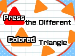Hra Press The Different Colored Triangle